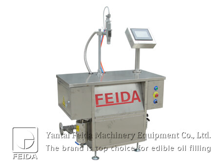 Mono-outlet high-precision edible oil filling machine for sm