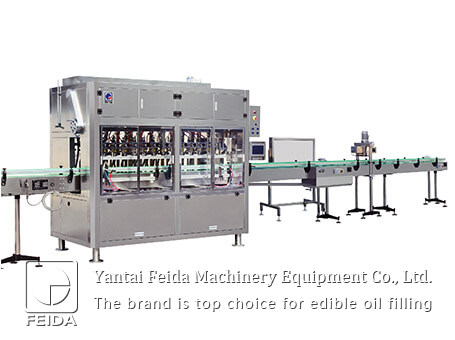 Fully automatic high-precision edible oil filling machine fo